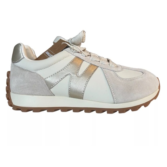 NWT SOMILISS Sneakers for Womens Wide Toe Box Design Size40  Beige - Picture 2 of 12